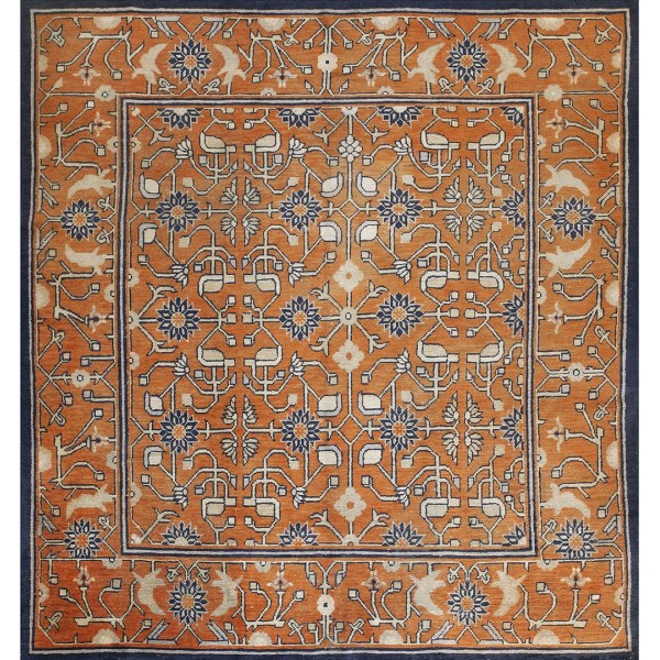 19th Century W. Chinese Gansu Carpet